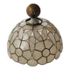 Lustre en nacre et laiton