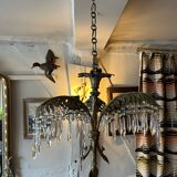 Lustre en bronze 1950