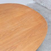 ‘Super-Elliptical’ table in oak by Piet Hein & Bruno Mathsson for Fritz Hansen, 1968