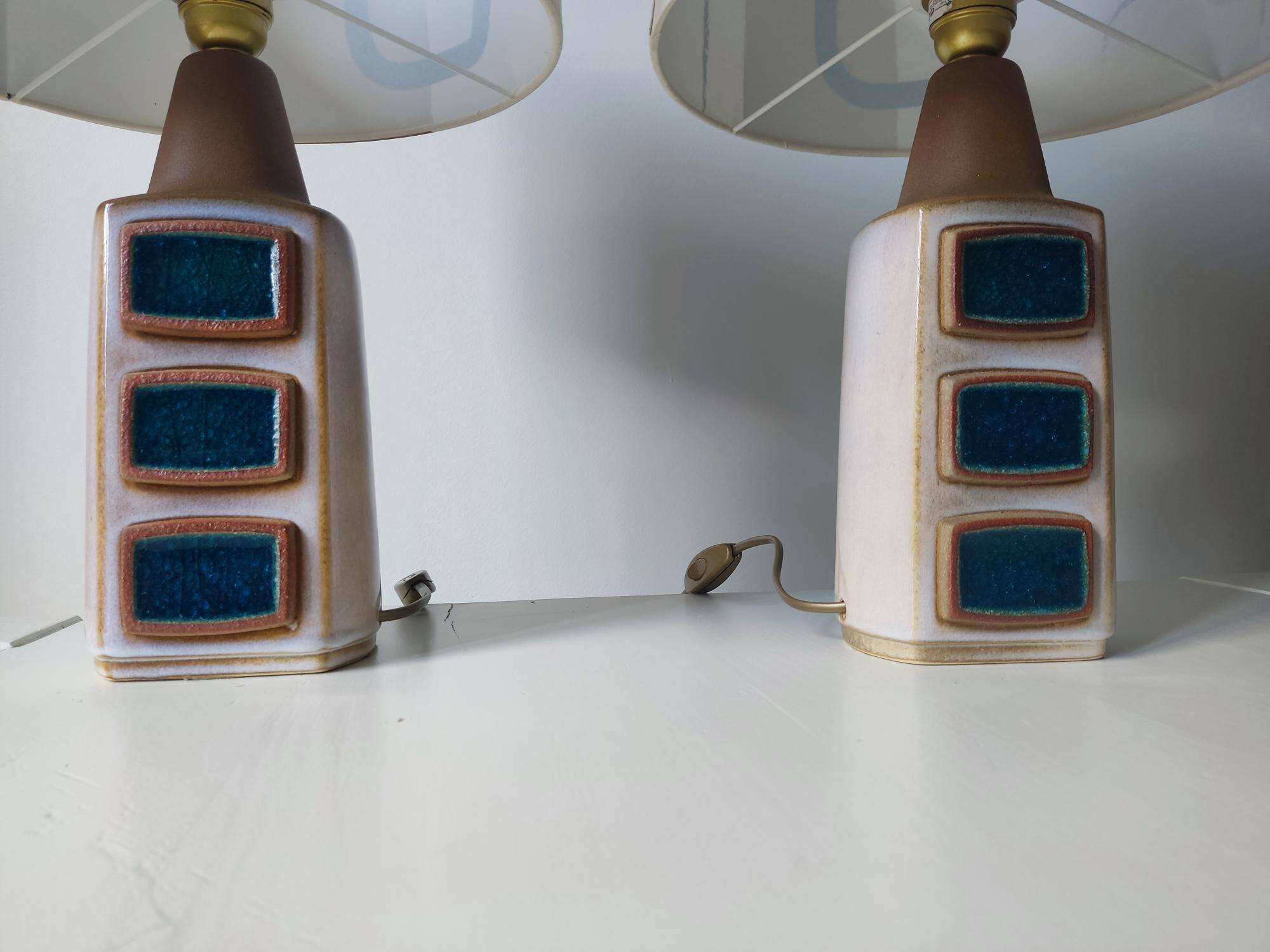 Pair of Soholm lamps - Denmark 60s