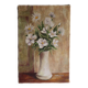 Tableau huile sur toile bouquet de fleurs vintage