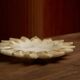 Sunburst vide poche in hand-carved alabaster, 1960s