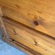 Wooden chest of drawers