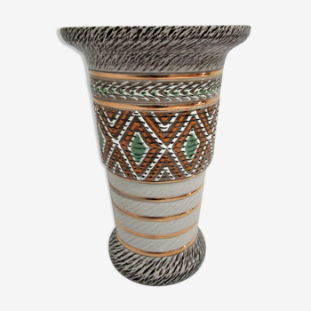 Vase céramique émaillée Jacques Breugnot années 60