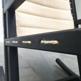 Mid-century German minimalist Safari rocking chair by Casala, 1960s.