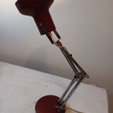Vintage Iron Metal Chrome Lamp