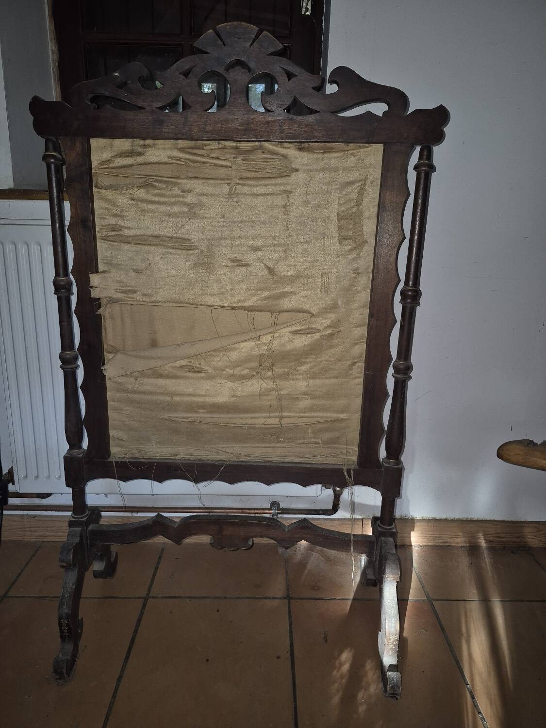 Fireplace screen