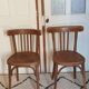 Pair of bistro chairs