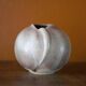 Small vintage ball vase, ceramic vase, interior decoration, pottery