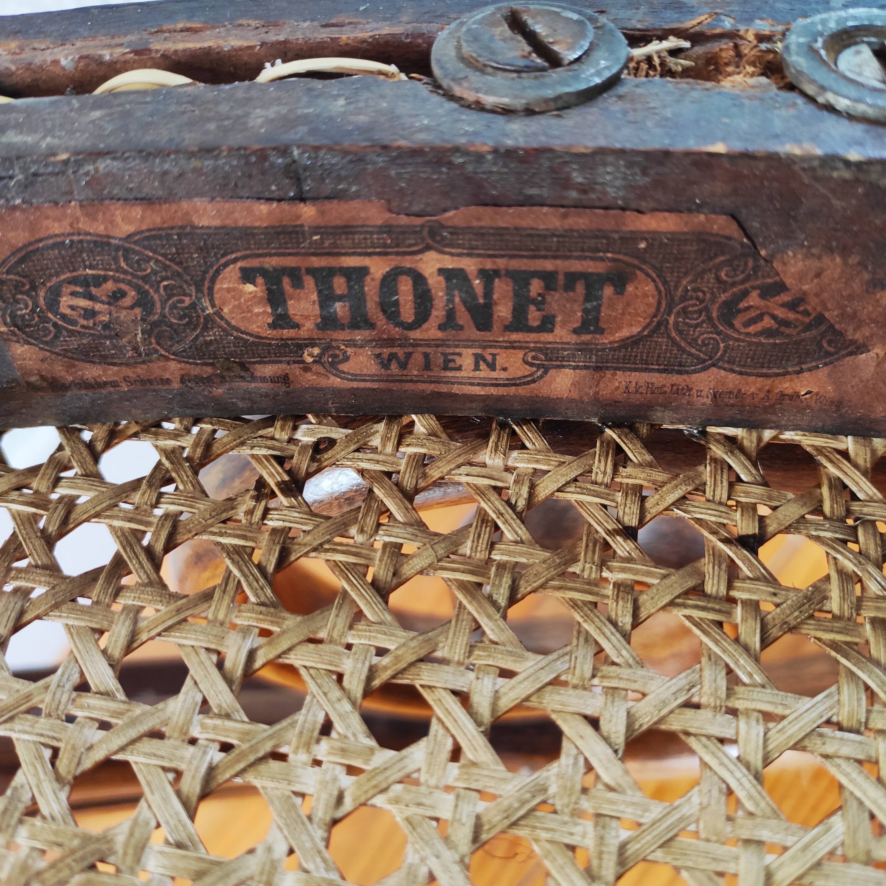 Thonet armchair, late 19th century