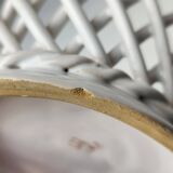 Lattice ceramic basket