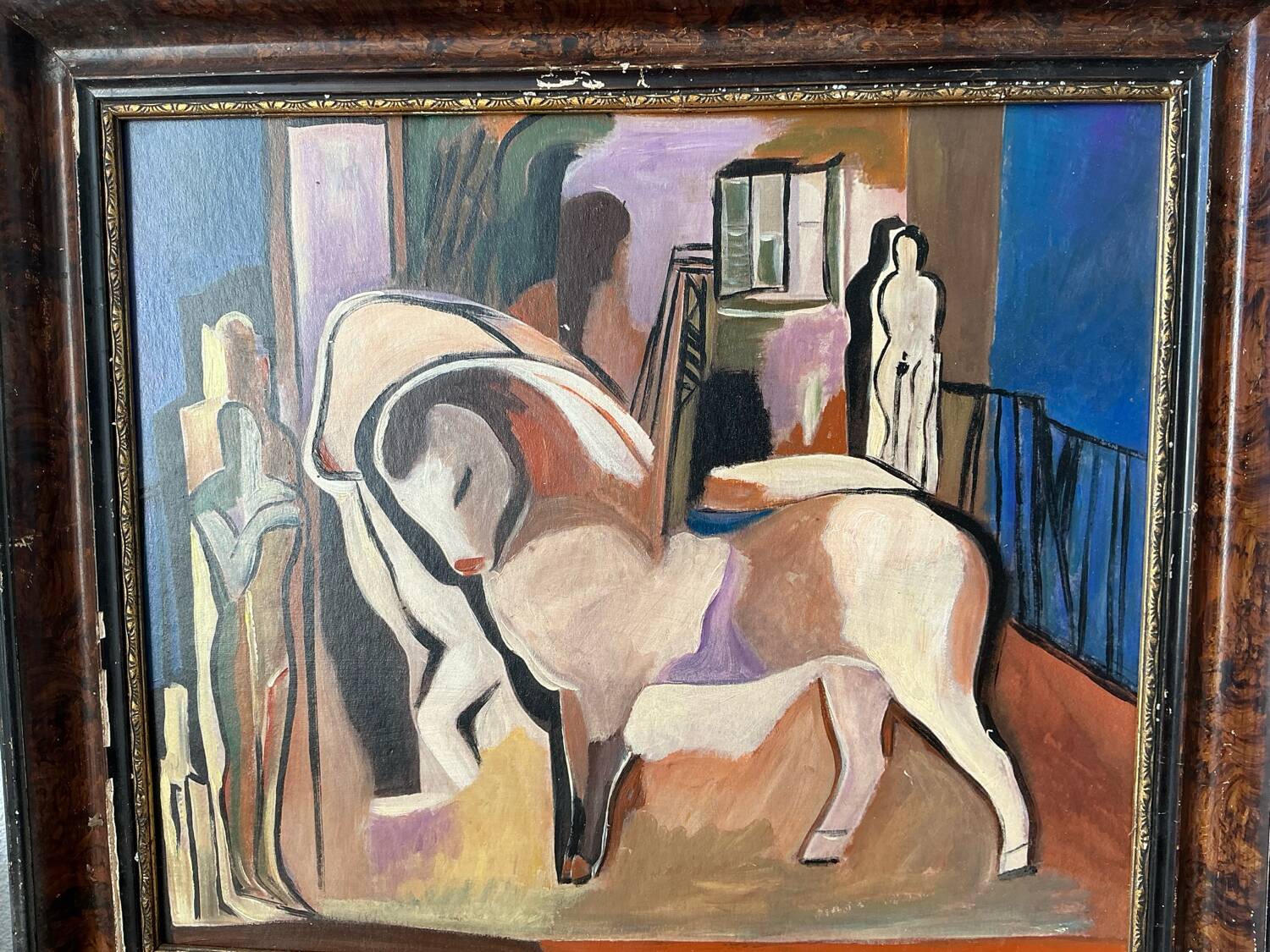Kadar Bela unsigned Oil Painting Cubism
