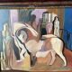 Kadar Bela unsigned Oil Painting Cubism