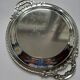 Stainless steel serving bowl with lid + matching tray