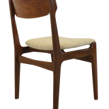 Set of 4 mid century teak chairs 'Nejede'