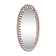 Miroir ovale vintage