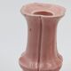 Set of 3 pink ceramic candle holders