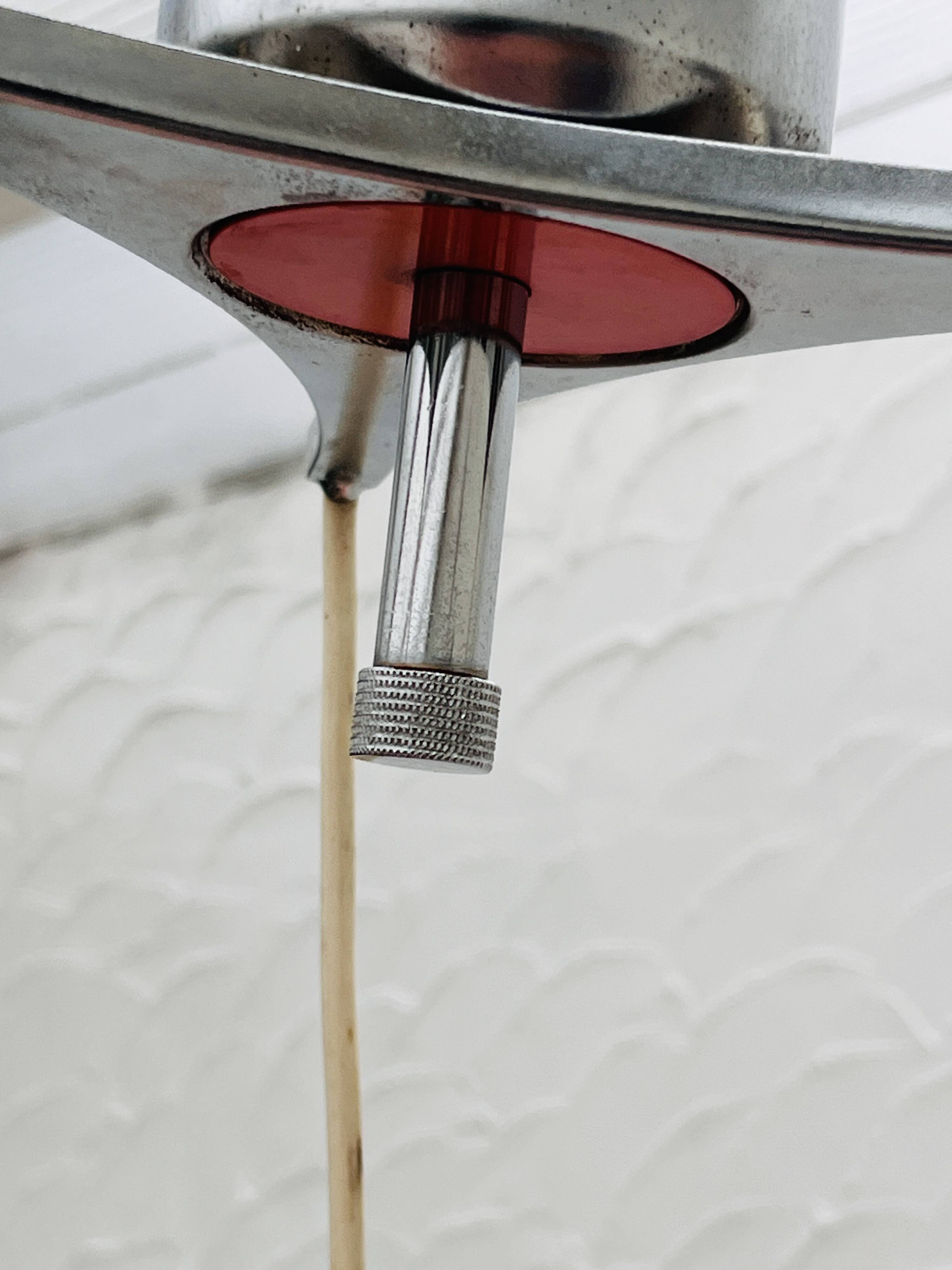 Suspension Space-âge orange