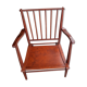 Scandinavian wooden armchair