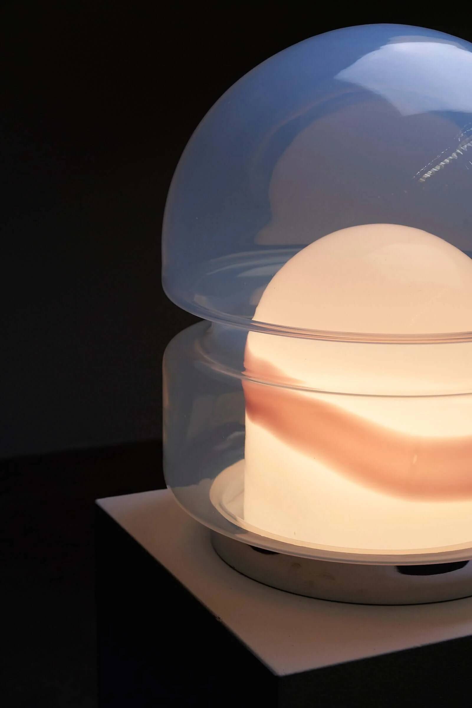 Lampe de table « BEBA » par E. Radaelli pour Lamperti