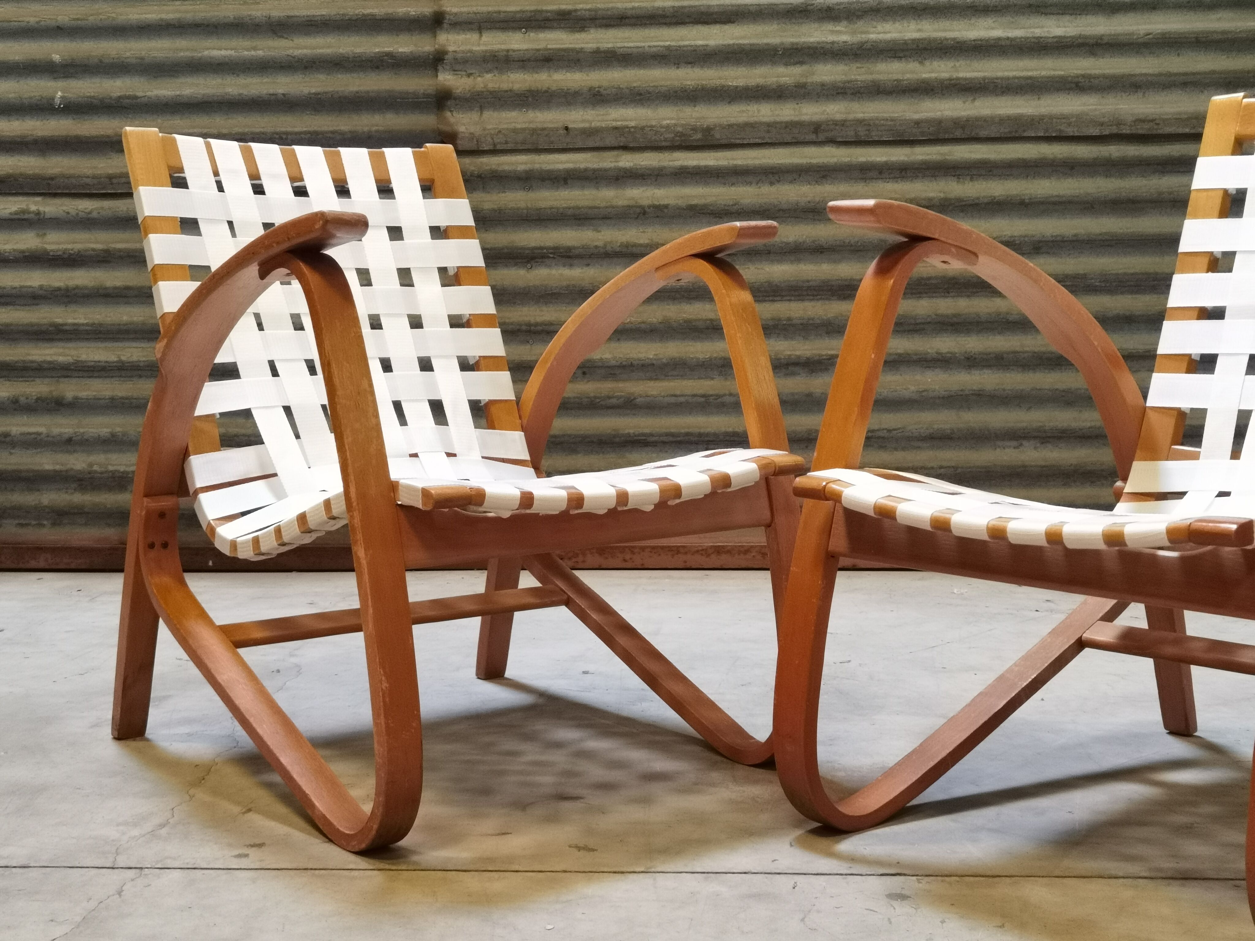 Paire de fauteuils par Jan Vanek pour Up Zavody 1930