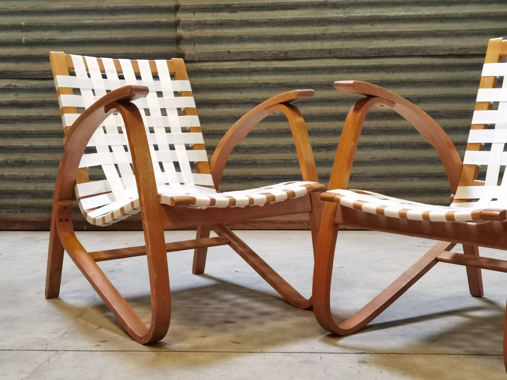 Paire de fauteuils par Jan Vanek pour Up Zavody 1930