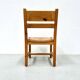 Chaises danoises vintage en pin avec corde en papier par TP Design pour Gm Møbler, années 1970, lot de 6