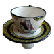 Tasse à thé avec soucoupe Henriot Quimper