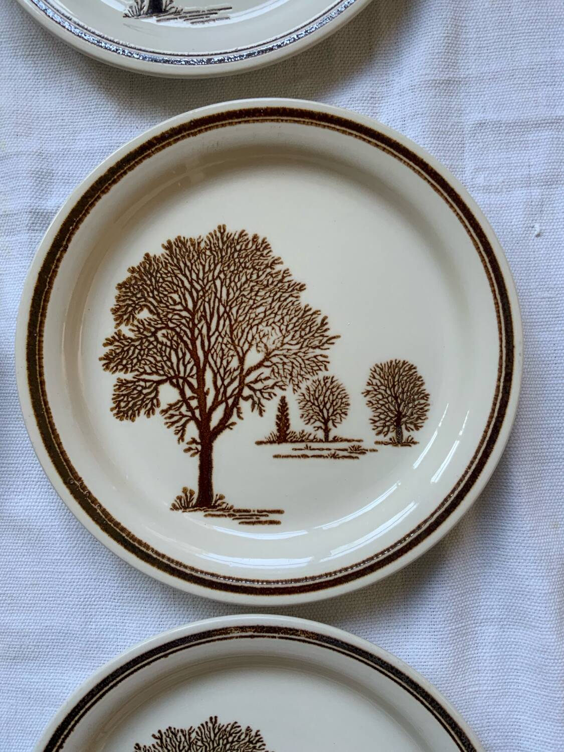 Vintage 70s plates
