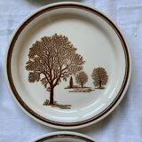 Vintage 70s plates