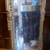 Louis XVI style gilded mirror