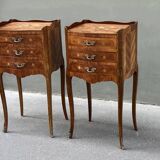Pair of Louis XV style bedside tables