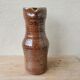 Stoneware vase pitcher signed Heraud