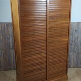 Double curtain binder