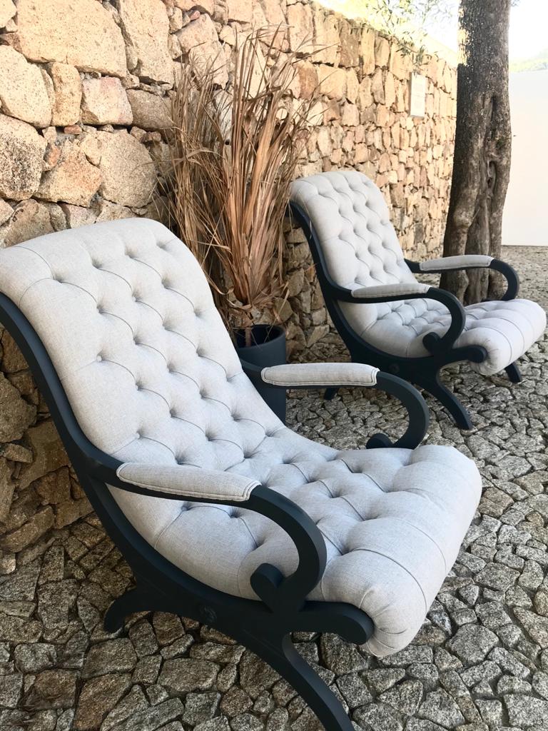 Victoria Chesterfields armchairs