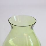 Vase vert de l'ère spatiale par Bo Borgstrom pour Aseda Suède 1960