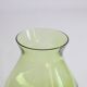 Space age green vase by Bo Borgstrom for Aseda Sweden 1960s