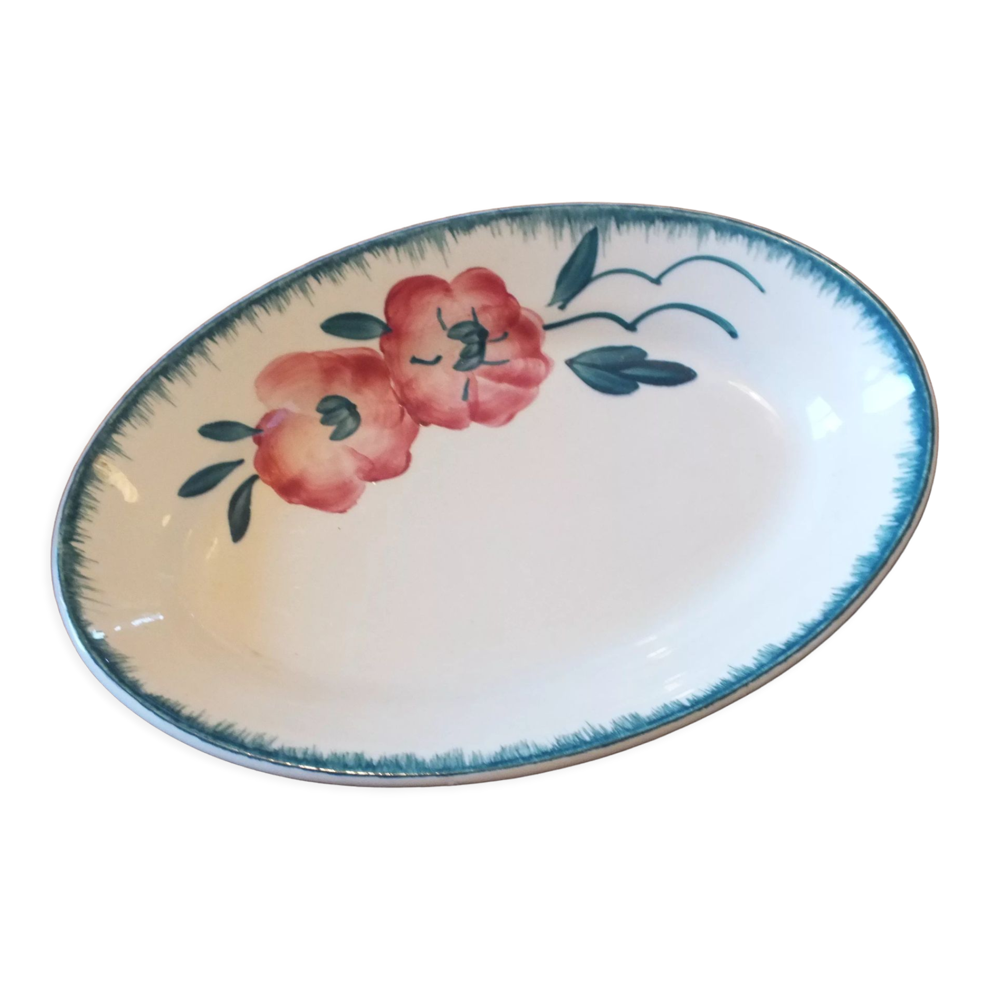 Ravier vintage Sarreguemines DV service Maryvonne