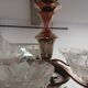 Art Deco glass suspension light signed Ezan