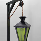 Lamp "La Bonne Soupe" by Victor Rousseau, Art Nouveau, circa 1900