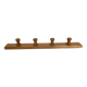 Dish towel rack Scandinavian pine coat rack