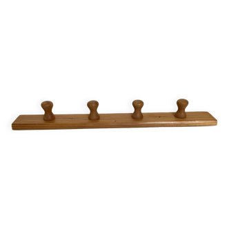 Dish towel rack Scandinavian pine coat rack