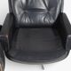 Fauteuil en cuir Eugen Schmidt, 1960