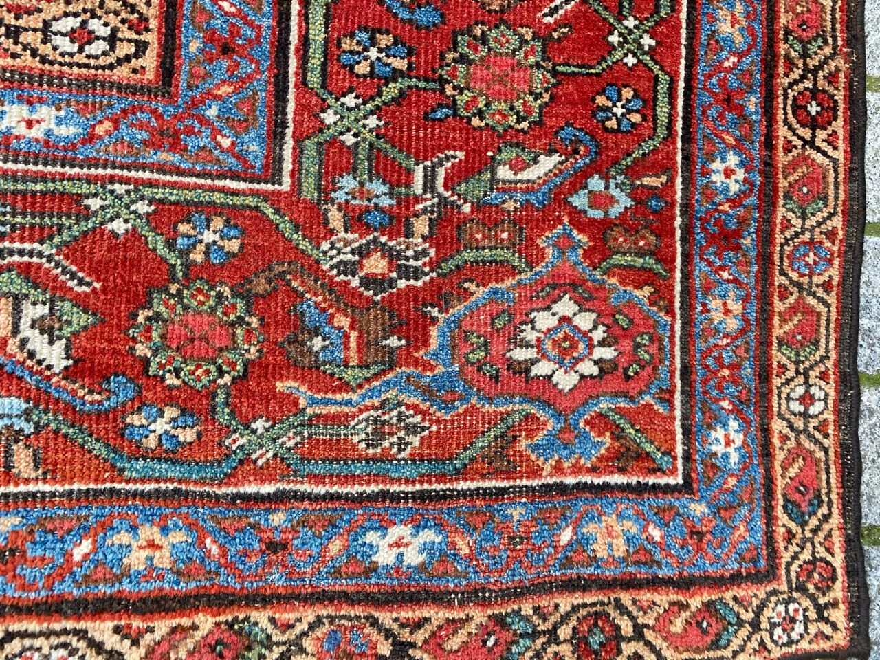 Old Persian carpet Ferahan 336x412 cm