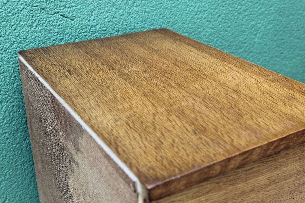 60s bedside table, compass feet