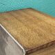 60s bedside table, compass feet