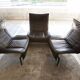 Leather sofa model "Veranda" Vico Magistretti for Cassina