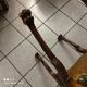 Fauteuil Dagobert curule en noyer