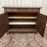 Commode Louis Philippe acajou et marbre