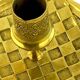 Jugendstil Sconce brass
